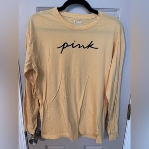 Pink Kinder To The Planet Long Sleeve Tee